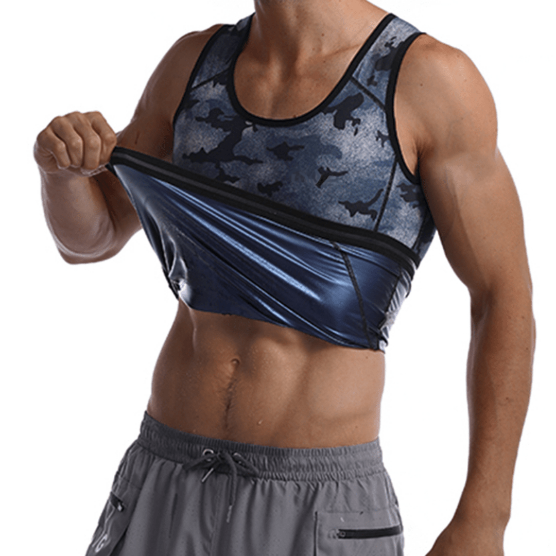 Regata Camuflada Sweat Fit - Efeito Sauna