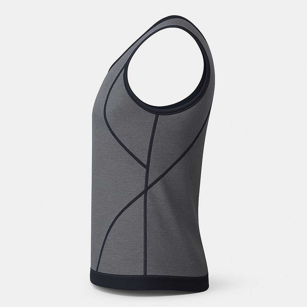 Regata Sweat Fit Gray - Efeito Sauna