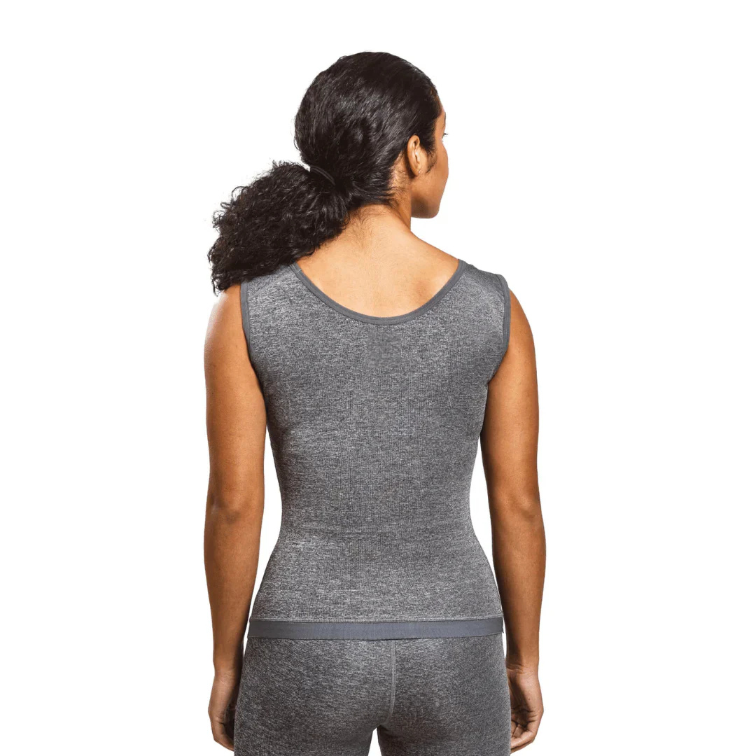 Regata Sweat Fit Feminina Cinza