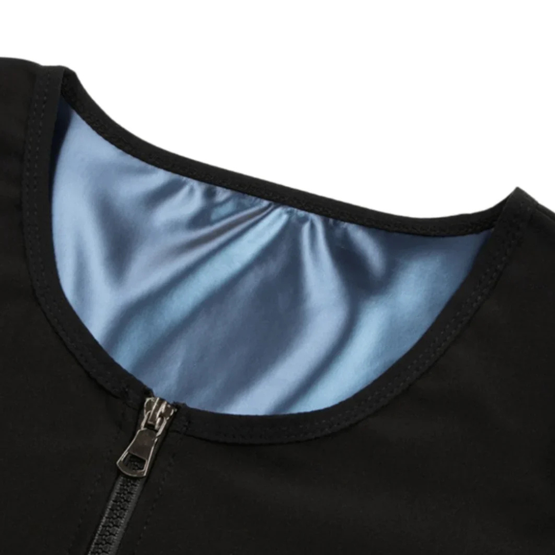 Camiseta Sweat Ziper Feminina