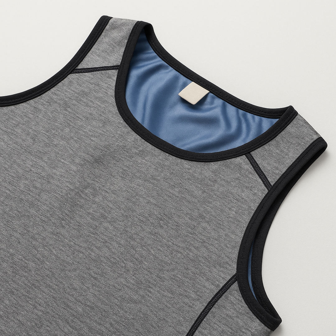 Regata Sweat Fit Gray - Efeito Sauna
